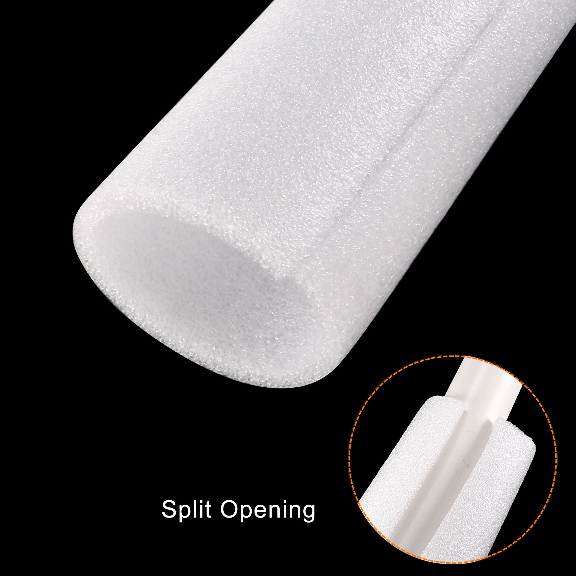 Uxcell Foam Tube Sponge Protective Sleeve Length 2.75 Inch for Pipe Insulation, 4 - Walmart.com
