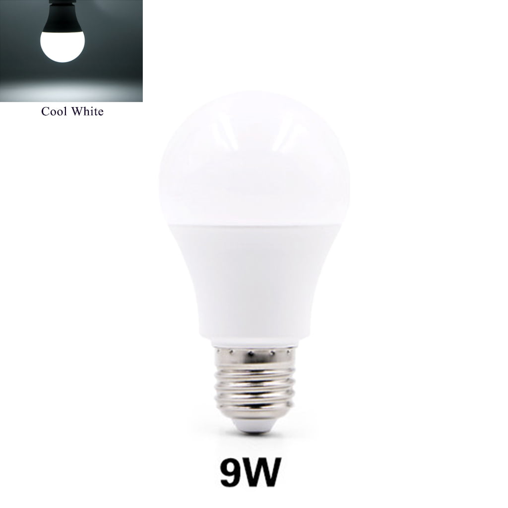 Stroomopwaarts Piket Sprong 1PC LED Lamp 3W 5W 7W 9W 12W 15W 18W 20W E27 LED Light Bulb for Smart IC  Real Power For Living Room Bedroom Home Lighting Bombillas - Walmart.com