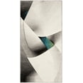 thumbnail image 2 of SAFAVIEH Hollywood Joandra Abstract Area Rug, Grey/Teal, 2'7" x 5', 2 of 6