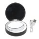 thumbnail image 2 of Lighted Compact Mirror Rechargeable Folding Purse Pocket Size Mini Portable for Travel Vanity Makeup Black, 2 of 5