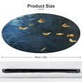 thumbnail image 2 of Dancing Butterflies Round Rugs -Washable Non-Slip Small Round Area Rug Throw Soft Circle Rugs for Bedroom, Modern Print Indoor Carpet for Entryway Sofa Living Room, 2 of 7