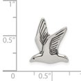 thumbnail image 3 of 925 Sterling Silver Vintage Seagull Necklace Charm Pendant Bird, 3 of 8