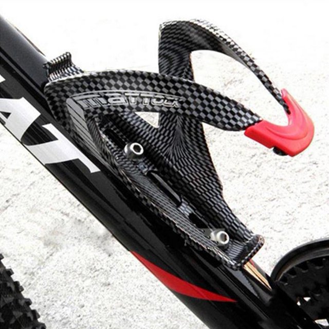 Soporte para botella de agua Ndcxsfigh de fibra de vidrio para bicicleta de carretera Rojo Accesorios para bicicletas