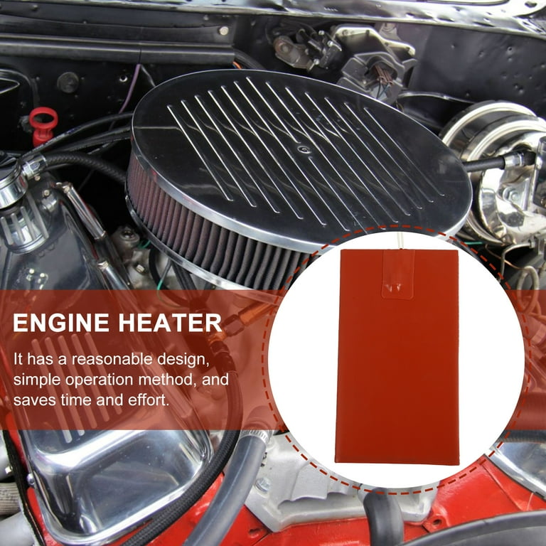Engine block heater Car Water Tank Antifreeze Heater Car Engine Heater Pad Universal Heater Pad 12V