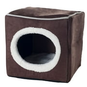 Petmaker Cozy Cave Enclosed Cube Pet Bed