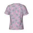 thumbnail image 6 of Qekee Flamingo Classic Fit T-Shirt Men's Shirt Men's Tight Short Sleeves for Exercise, Running, Mountaineering - Flamingo, 6 of 9