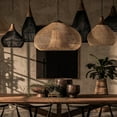 thumbnail image 3 of Arturesthome Rattan Pendant Light Wabi Sabi Style Retro Dining Room Chandelier, 3 of 20