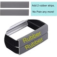 thumbnail image 2 of Toothpaste Squeezer, Metal Toothpaste Tube Squeezer Paint Tube Wringer for Artist, Hair Salon, Painter\u2026 (Black), 2 of 6