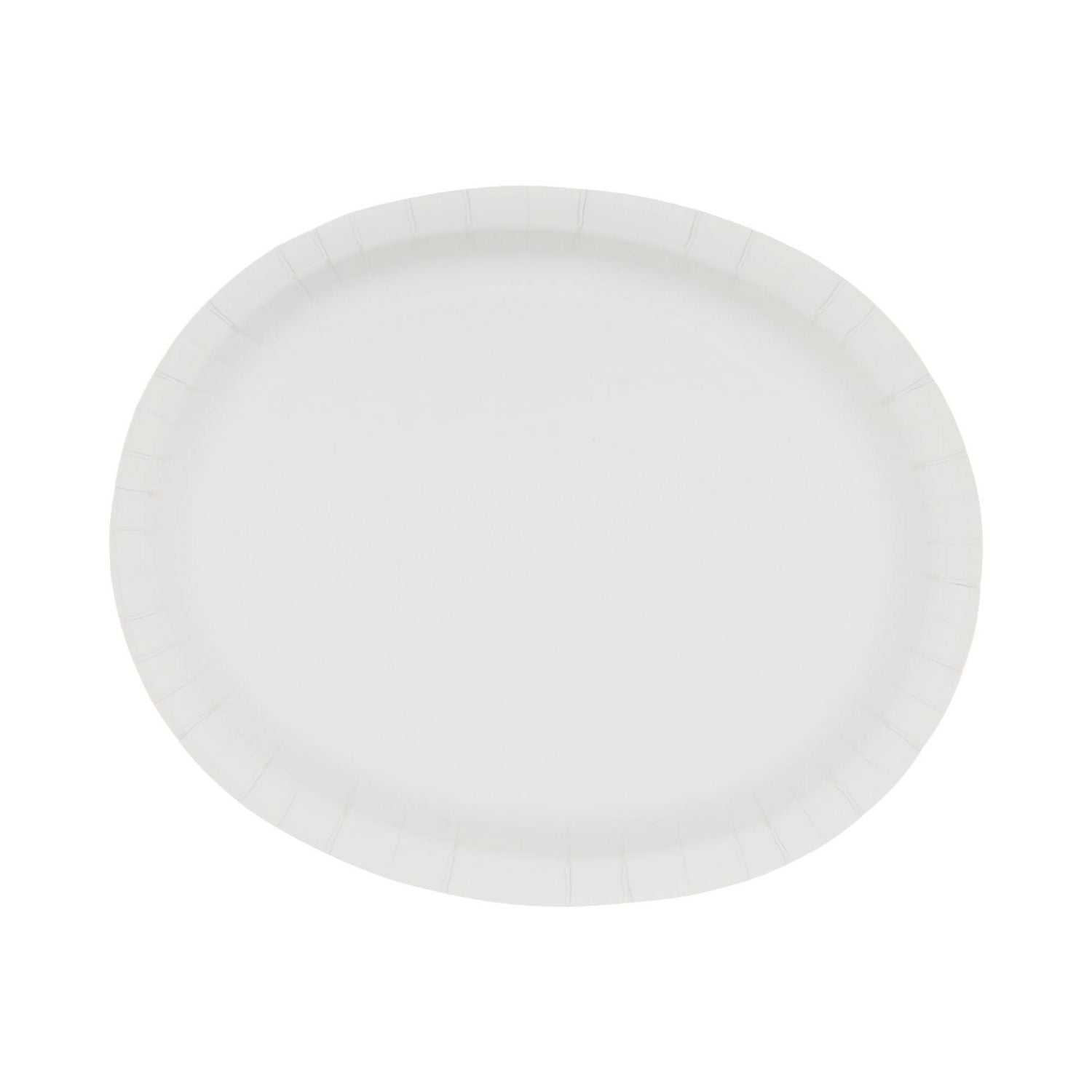 Way to Celebrate! Summer 8 Oval Plates-Leaf
