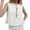White, variant on DQRPSEETB Womens Cami Tank Tops Linen Bow Tie Front Tank Top Women Pleated Peplum Blouse Ruffle Shirt Sleeveless Tunic Outfits Summer Outfits for Women