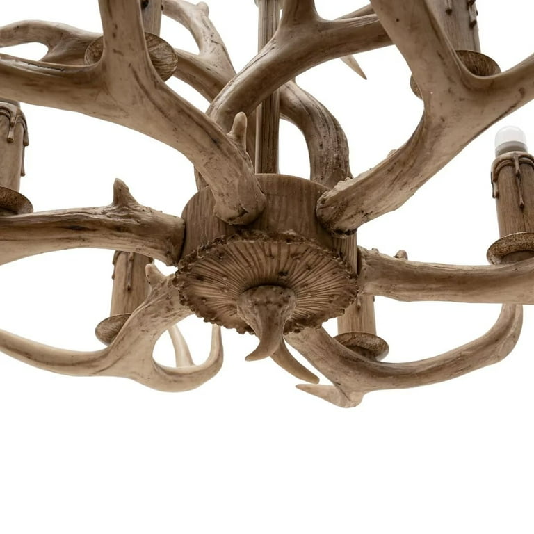 Qirui resin antler chandelier deals
