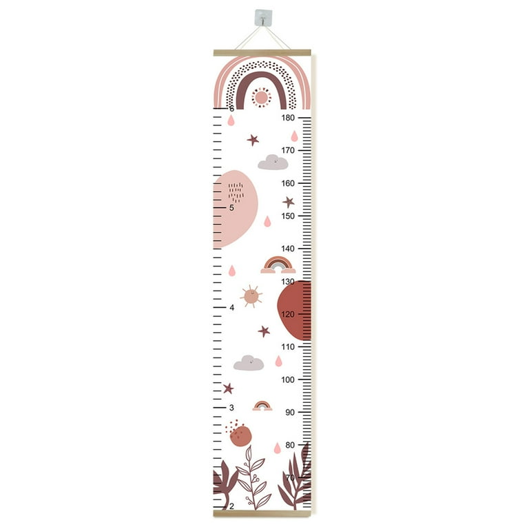 MAX Height Growth Chart Height Measurement Accurate Scale Pretty Nursery  Wall Hanging Growth Chart