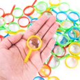 thumbnail image 4 of Mini 2 Inch Handheld Magnifier Portable Magnifier Reading Plastic Pocket Kids Magnifying Outdoor Toys, 4 of 5