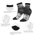 thumbnail image 5 of Pofeuu Heroic Lion Encounter Print 30cm Socks, Adult Running Hiking Socks for Youth and Adult, 5 of 7