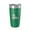 Green, variant on Santa Rosa Lake Map Tumbler Travel Mug Insulated Laser Engraved Coffee Cup New Mexico 20 oz Light Blue