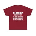 thumbnail image 2 of Forensic Scientist Coroner Forensics Science Student T-Shirt, 2 of 2