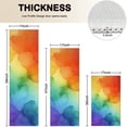thumbnail image 4 of Rainbow Tie Dye Ink Pattern Kitchen Rugs Sets Of 3,Kitchen Runner Rugs Non Skid Washable,Decorative Kitchen Floor Mats for Kitchen,Sink,Laundry,17"x30"+ 17"x47" + 17"x59", 4 of 6