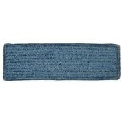 Colonial Mills M501A008X028S Simple Chenille - Petal Blue Stair Tread - set 13