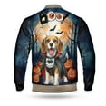 thumbnail image 2 of Happy Halloween Vampire Beagle BOO with Pumpkins Fun and Spooky All Over Print 3D Baseball Jacket Beagles Dog Lover Gifts Idea Bomber Jacket Softball - 00018, 2 of 6
