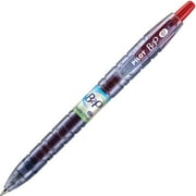 B2p Bottle-2-Pen Recycled Gel Pen, Retractable, Fine 0.7 Mm, Red Ink, Translucent Blue Barrel | Bundle of 5 Dozen