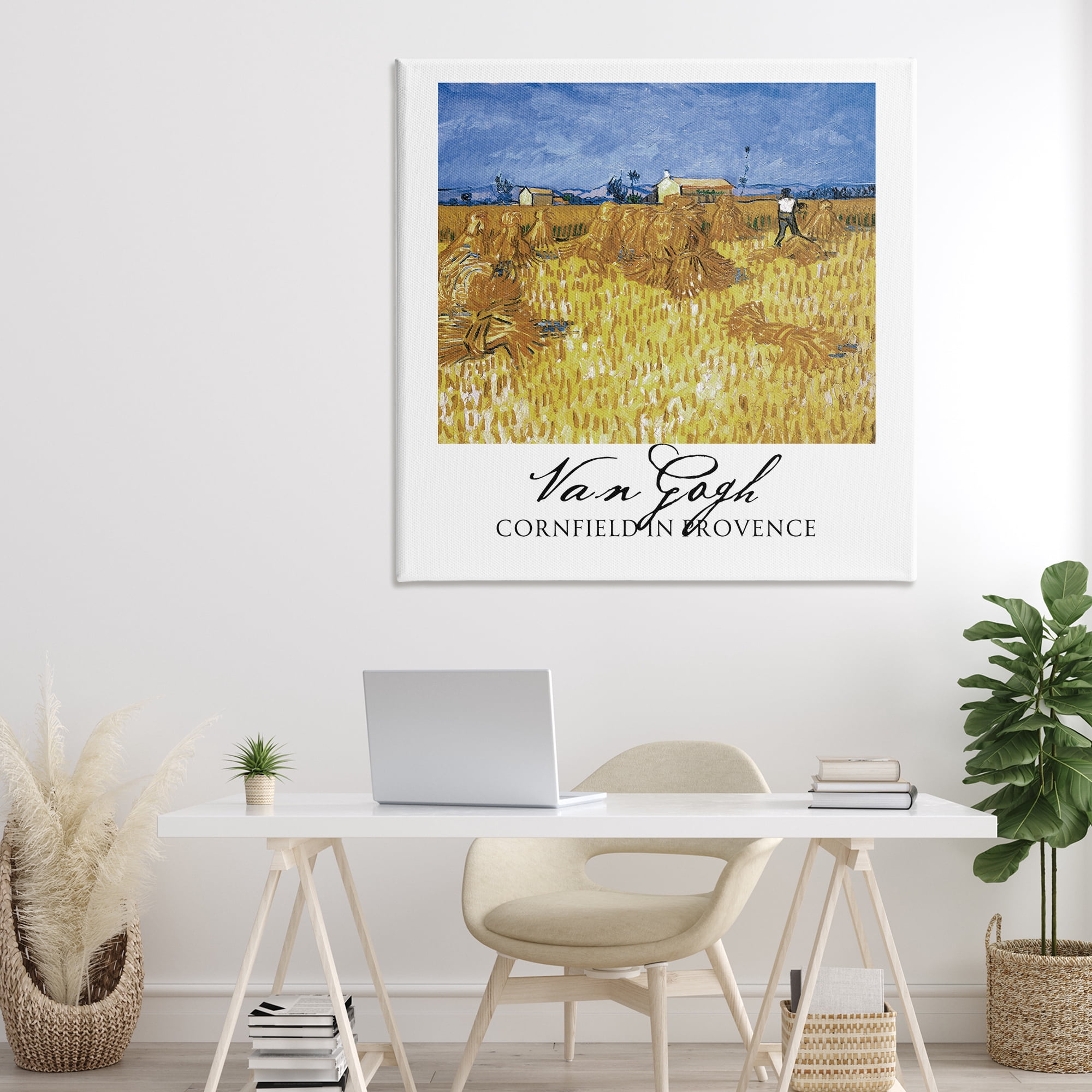Stupell Industries Van Gogh Cornfield Provence Canvas Wall Art, design by Vintage Hustle