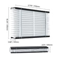 thumbnail image 4 of VEVOR 16 x 28 x 4 Furnace Filter, MERV 13 HVAC Ac Filters,12-Month Electrostatic Pleated Air Conditioner Filters, 2-Pack (Actual Size: 16.34 x 27.76 x 3.98 Inch) for Capturing Dust, Smog, Pet Dander, 4 of 9