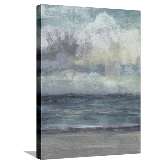 Art.com Beach Rise II Stretched Canvas Print Wall Art by Jennifer Goldberger, 18" x 24"