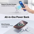 thumbnail image 3 of Cargador portátil Power Bank FancyBean 2025 de 10000 mAh Mag-Safe, 3 of 7