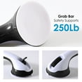 thumbnail image 5 of VACUSHOP Grab Bars for Bathroom Shower, Handicap Grab Bar Safety Anti-Slip Bath Grip Hand Rail, Shower Grab Bars for Seniors, Elderly, 12" Suction Bath Tub Hand Rail, 5 of 8