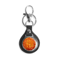 thumbnail image 1 of Yema de huevo pastel de luna el Festival de mediados de otoño Coche de metal llavero anillo de cuero llavero de regalo, 1 of 4