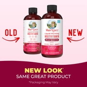 MaryRuth's Liquid Morning Multivitamin, Adults and Kids, General Health and Wellness, Immune Support, Overall Health, Vegan, Raspberry, 15.22 fl oz