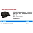 thumbnail image 2 of Camshaft Adjuster Magnet - Compatible with 2011 - 2015 Jeep Grand Cherokee 3.6L V6 2012 2013 2014, 2 of 2
