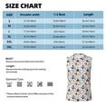 thumbnail image 5 of Lsque Pirate Skull And Anchor Print Men's Cotton Blend Sleeveless Muscle Shirts (S-3XL)- Moisture Wicking, Odor Protection, UPF 30+,Medium, 5 of 8