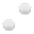 thumbnail image 1 of Guardoinrt Durable Box Resin Mold Mould Flower Cake DIY Molds -Shape hexagon 2Set, 1 of 6