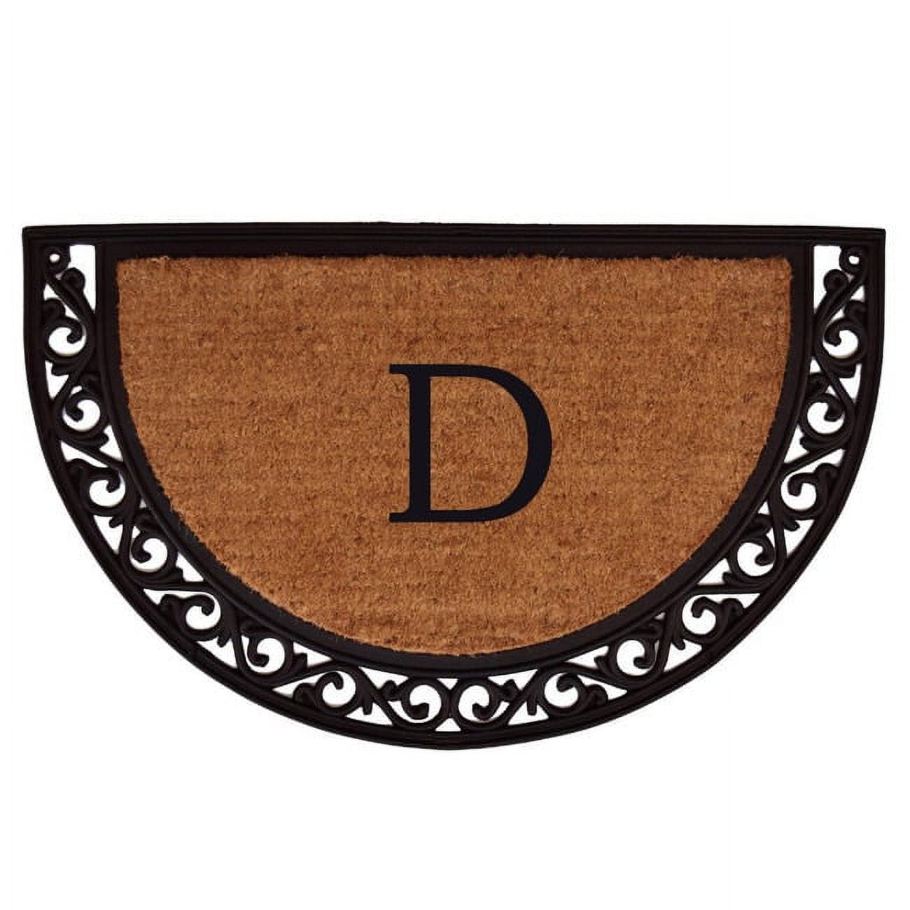 Calloway Mills Ornate Scroll Monogram Outdoor Doormat 2' x 3' (Letter F)