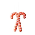 thumbnail image 2 of Christmas Tree Lollipop Pendant Gingerbread Candy Cane Foam Lightweight Design for Winter Festival Home Use, 2 of 9