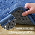 thumbnail image 6 of ASPILLOW Fluffy Area Rugs for Living Room, 4x6 Non Skid Shaggy Carpets for Bedroom, Dorms, Rooms, Home Decor,Haze Blue, 6 of 7