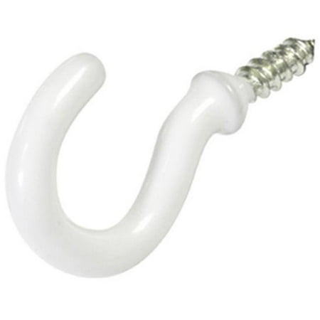 

Hillman 851847 1.5 in. White Vinyl Coated Cup Hook