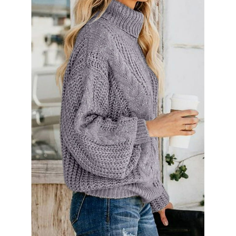 Womens chunky jumper top