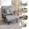 thumbnail image 5 of Jopath 3-in-1 Folding Sofa Bed, 5-Position Adjustable Backrest with Pillow for Living Room, Bedroom & Office (Grey), 5 of 9