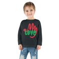 thumbnail image 4 of Rabbit Skins My Love Toddler Long Sleeve Tee, 4 of 4