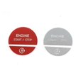 thumbnail image 2 of Car Interior Engine One Start Stop Key Button Sticker For Mercedes-Benz C E GLC-Class W206 W214 X254 -, 2 of 5