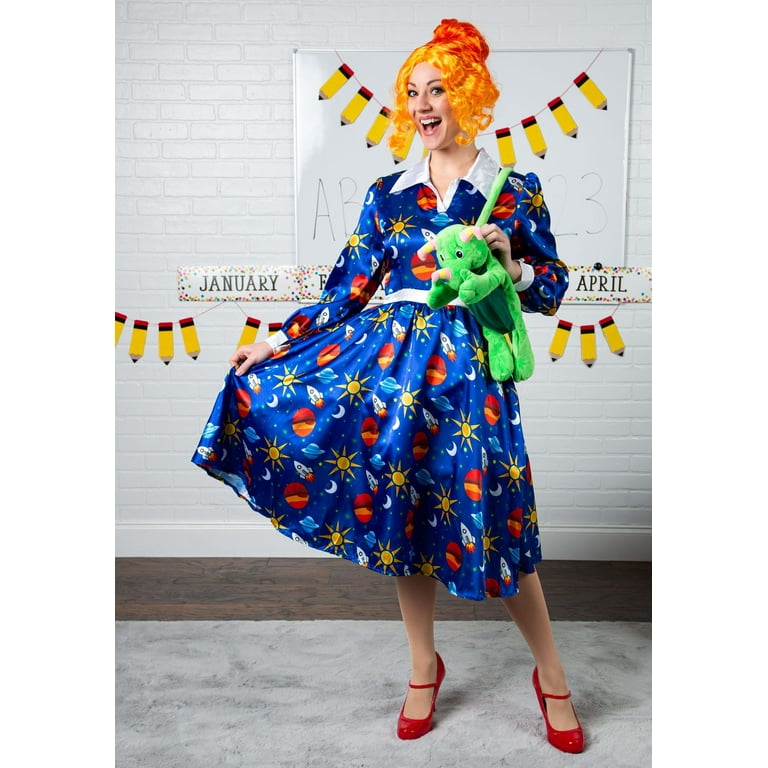 The Magic School Bus Miss Frizzle Costume - Walmart.com