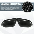 thumbnail image 4 of Unique Bargains Pair Rear View Mirror Cover Cap Overlay Black Carbon Fiber Pattern for Toyota Prius Mirror Guard Covers, 4 of 6