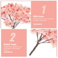 thumbnail image 3 of Miangastore 12pcs Model Cherry Trees Park Street Diorama Scenery Layout Miniature Landscape Scenery, 3 of 8