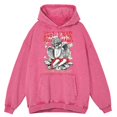 thumbnail image 4 of Sudadera con capucha para hombre, estilo retro desgastado, lavado "Un verdadero amante es alguien que te aprecia", ropa de otoño, hip hop, 100 % algodón, nueva sudadera de gran tamaño, 4 of 5