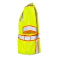 thumbnail image 3 of Kishigo - Premium Brilliant Series Heavy Duty Class 3 Vest - 1550-1551 - Lime, 3 of 4