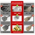 thumbnail image 3 of Juego Utensilios Cocina Acero Inoxidable 9 Piezas Duradero, 3 of 4