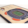 thumbnail image 3 of YouTheFan 8491355 NFL Denver Broncos 3D StadiumViews Desktop Display - Mile High Stadium, 3 of 4