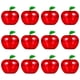 thumbnail image 3 of Caja de almacenamiento de plástico para dulces y chocolates, con forma de manzana, navideña, 12 Uds. (rojo), 3 of 8